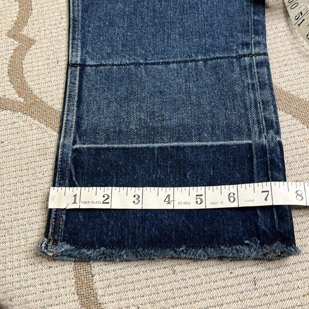 Everlane The Way High Jean Abyss Released Hem Straight leg Denim Jeans, size 25 - Picture 10 of 17